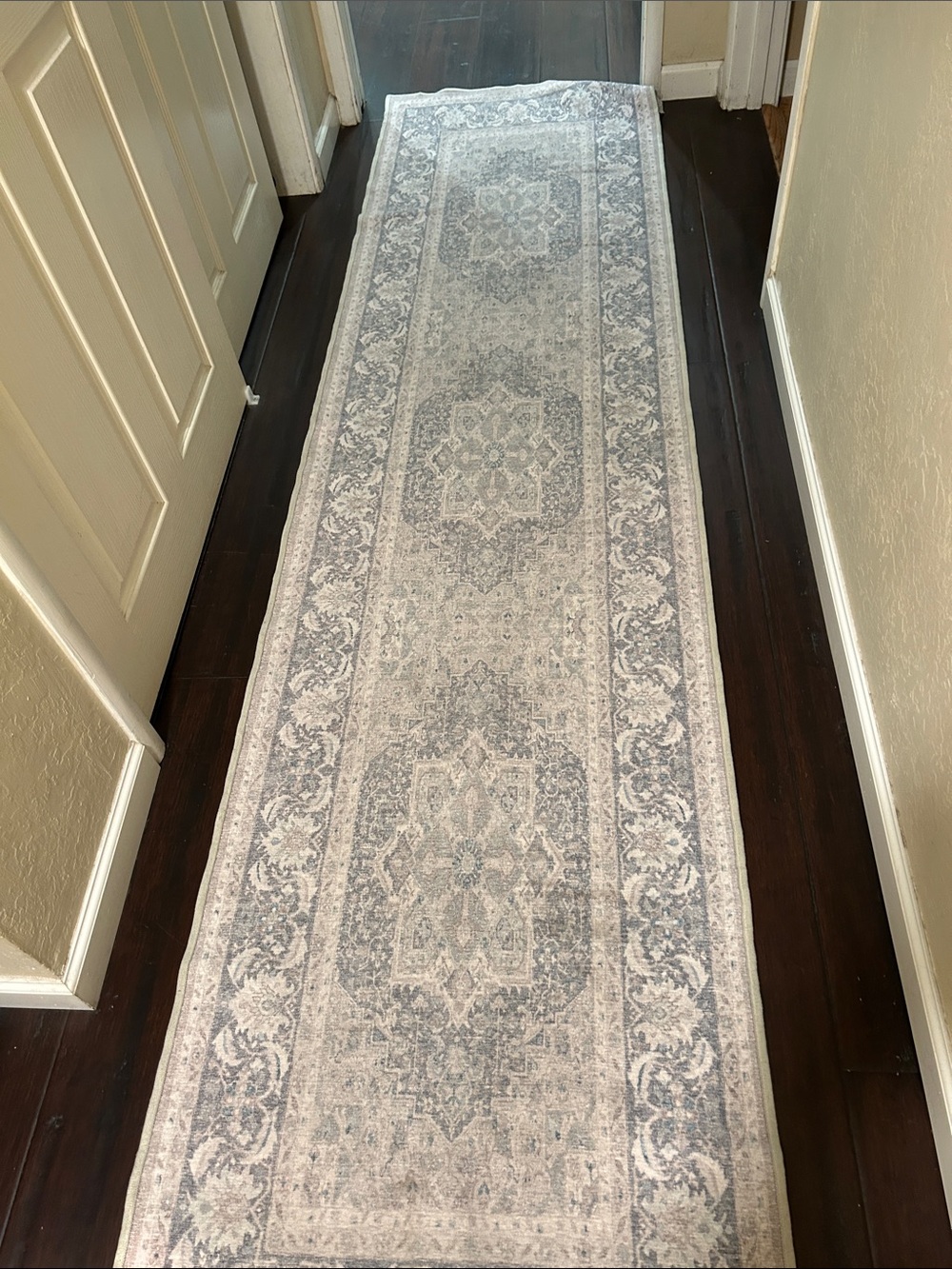 Ruggable runner -Sarrah blue quartz